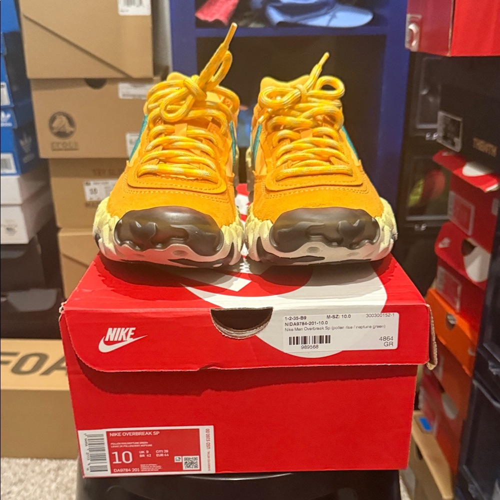 Nike Kids Bright Yellow Sneakers